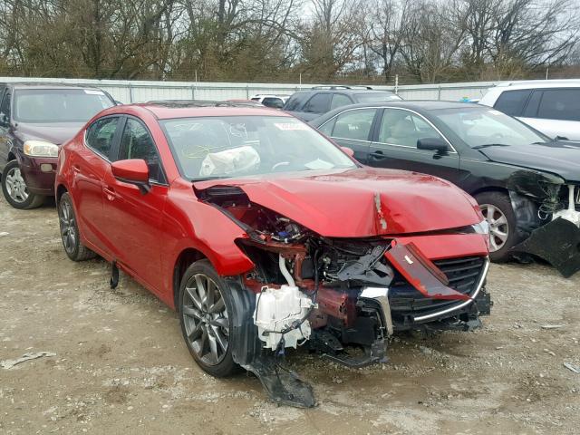 3MZBN1V37JM207483 - 2018 MAZDA 3 TOURING BURGUNDY photo 1