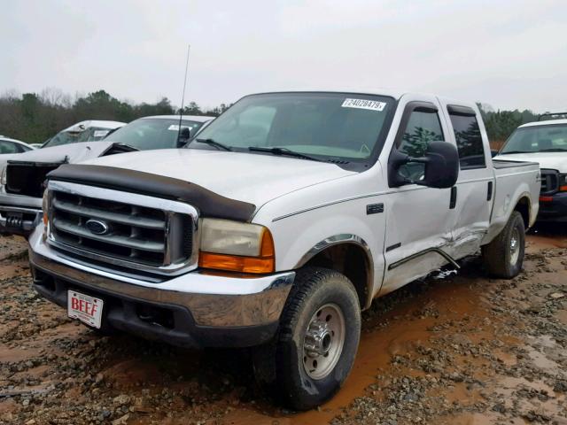 1FTSW31F8YEB65935 - 2000 FORD F350 SRW S WHITE photo 2