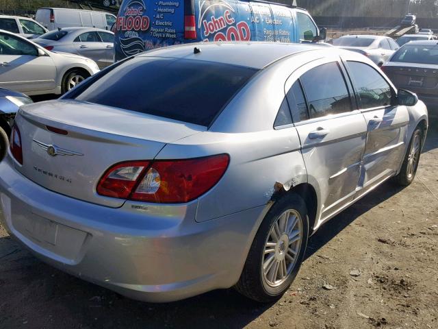 1C3LC56K47N546442 - 2007 CHRYSLER SEBRING TO SILVER photo 4