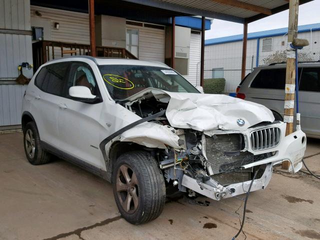 5UXWX5C56BL709199 - 2011 BMW X3 XDRIVE2 WHITE photo 1