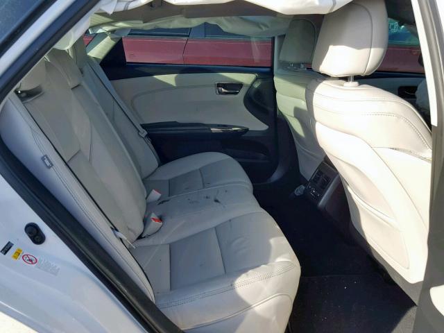 4T1BK1EB8JU265886 - 2018 TOYOTA AVALON XLE WHITE photo 6