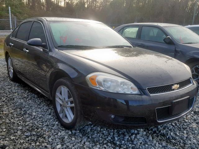 2G1WC5E32C1164529 - 2012 CHEVROLET IMPALA LTZ BLACK photo 1