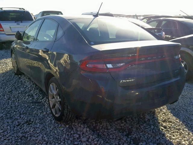 1C3CDFBA4DD289400 - 2013 DODGE DART SXT CHARCOAL photo 3