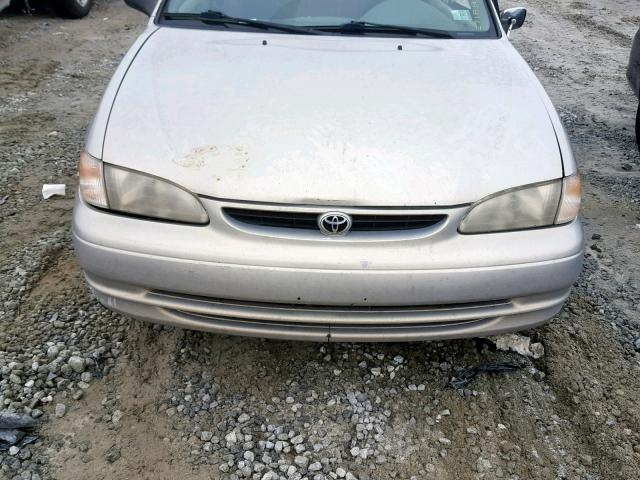 2T1BR12E9XC777662 - 1999 TOYOTA COROLLA VE SILVER photo 7