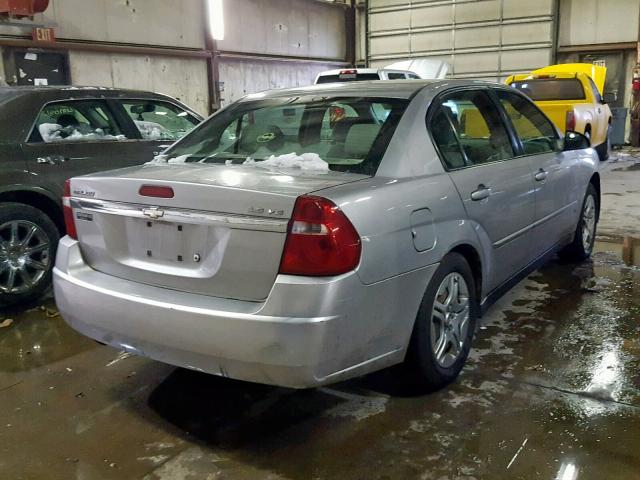1G1ZS53856F238991 - 2006 CHEVROLET MALIBU LS SILVER photo 4