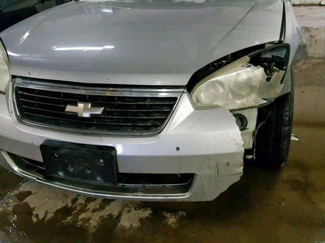 1G1ZS53856F238991 - 2006 CHEVROLET MALIBU LS SILVER photo 9