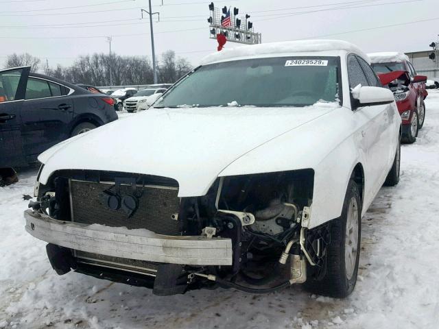 WAUAH74F07N082486 - 2007 AUDI A6 3.2 WHITE photo 2