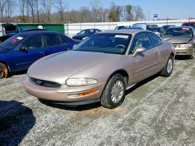 1G4GD2216S4740082 - 1995 BUICK RIVIERA BEIGE photo 2