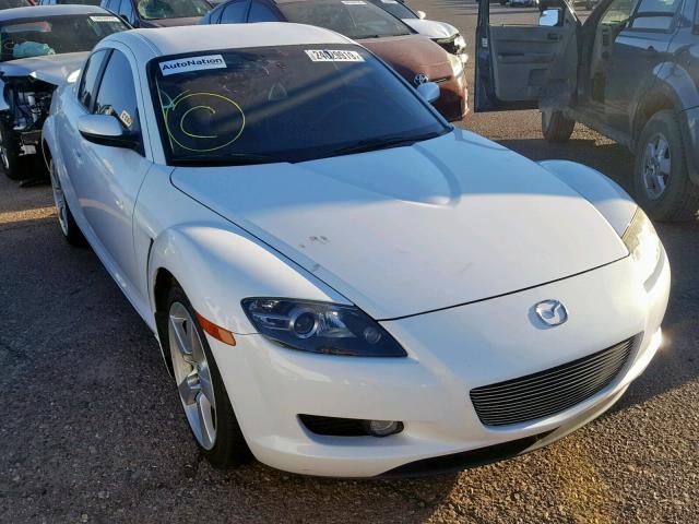 JM1FE173670209366 - 2007 MAZDA RX8 WHITE photo 1