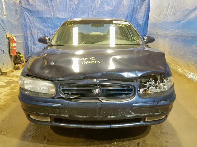 2G4WB52K611167206 - 2001 BUICK REGAL LS BLUE photo 9