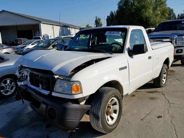 1FTKR1AD0BPA89469 - 2011 FORD RANGER WHITE photo 2