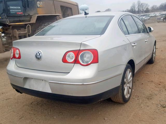 WVWJM7ANXAE108920 - 2010 VOLKSWAGEN PASSAT KOM SILVER photo 4