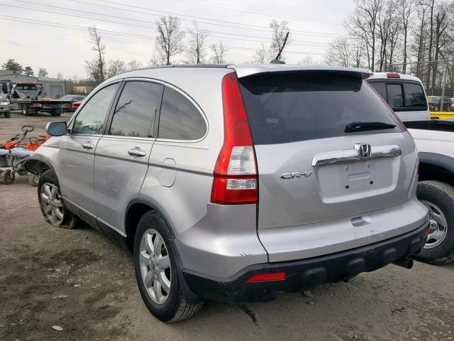 5J6RE38719L020632 - 2009 HONDA CR-V EXL SILVER photo 3