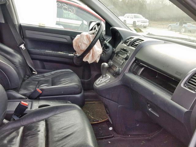 5J6RE38719L020632 - 2009 HONDA CR-V EXL SILVER photo 5