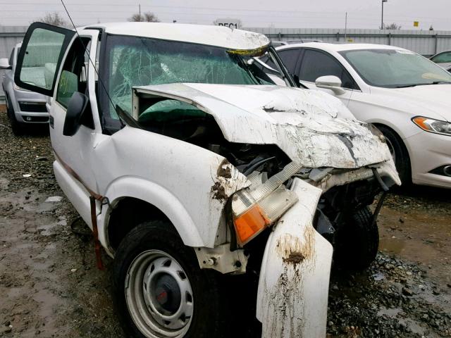 1GTCS19W31K156561 - 2001 GMC SONOMA WHITE photo 1