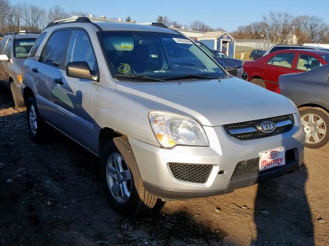 KNDJE723397560105 - 2009 KIA SPORTAGE L SILVER photo 1