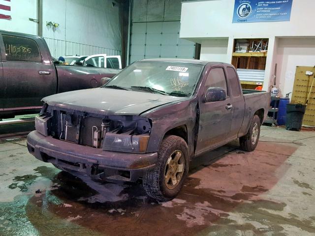 1GCCS19E198146000 - 2009 CHEVROLET COLORADO GRAY photo 2