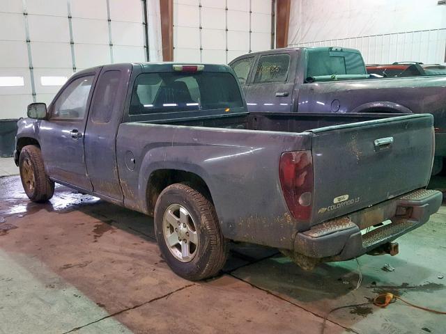 1GCCS19E198146000 - 2009 CHEVROLET COLORADO GRAY photo 3