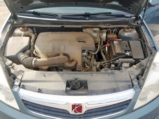 1G8ZS57B49F134343 - 2009 SATURN AURA XE GREEN photo 7