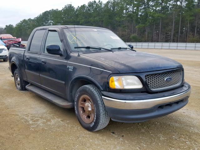 1FTRW07L91KB36901 - 2001 FORD F150 CREW BLACK photo 1