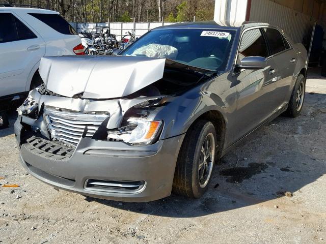 2C3CCAAG6CH129757 - 2012 CHRYSLER 300 GRAY photo 2