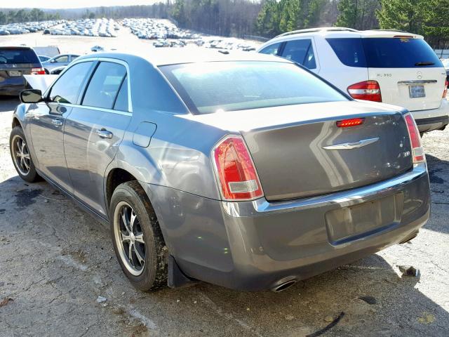 2C3CCAAG6CH129757 - 2012 CHRYSLER 300 GRAY photo 3