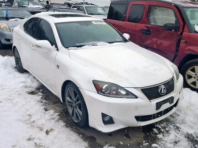 JTHBF5C21C5181830 - 2012 LEXUS IS 250 WHITE photo 1