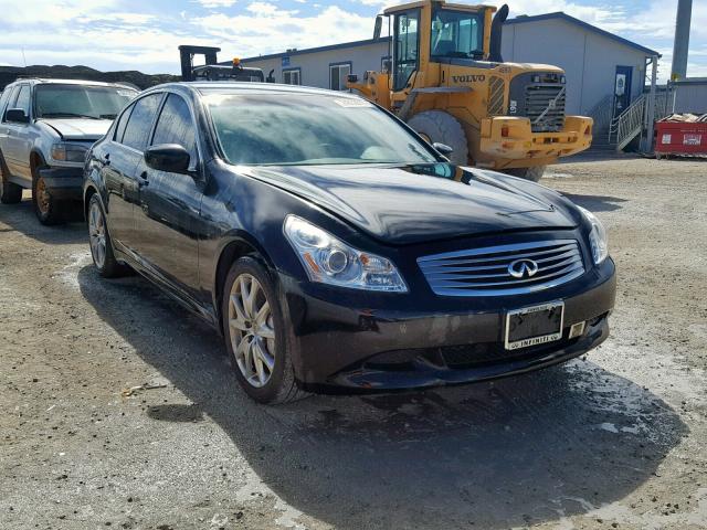 JNKCV61EX9M011233 - 2009 INFINITI G37 BASE BLACK photo 1