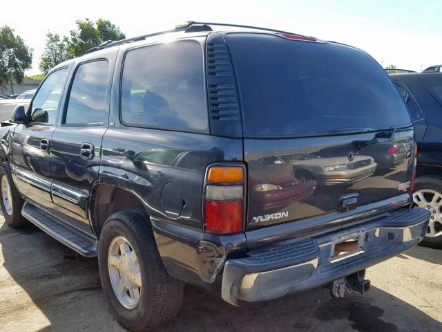 1GKEK13T65J214685 - 2005 GMC YUKON CHARCOAL photo 3