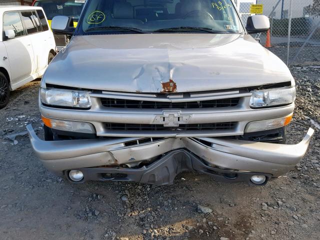 3GNFK16Z86G103453 - 2006 CHEVROLET SUBURBAN K SILVER photo 9