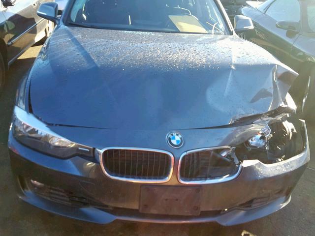 WBA3C1C59DK104432 - 2013 BMW 328 I SULE BLACK photo 7