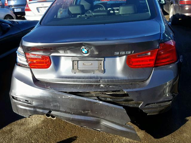 WBA3C1C59DK104432 - 2013 BMW 328 I SULE BLACK photo 9