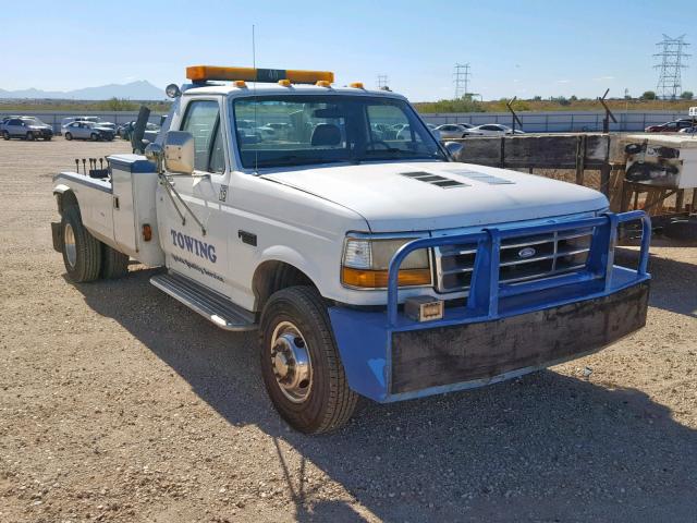 2FDLF47G6NCA61922 - 1992 FORD F SUPER DU WHITE photo 1