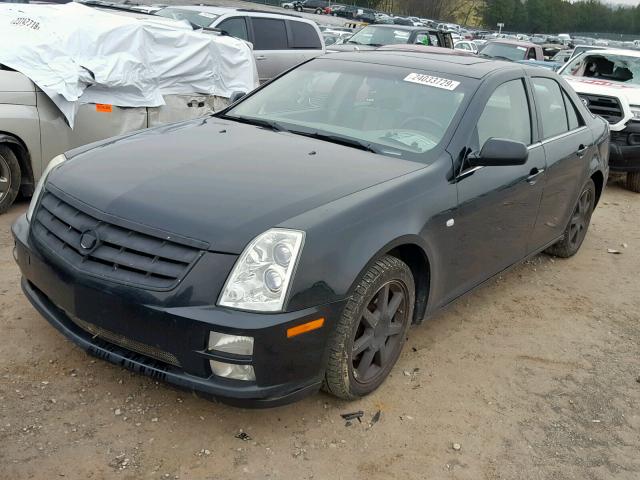 1G6DW677470136165 - 2007 CADILLAC STS BLACK photo 2