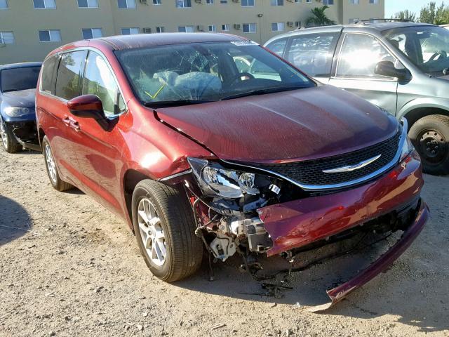 2C4RC1CG6JR130806 - 2018 CHRYSLER PACIFICA L RED photo 1