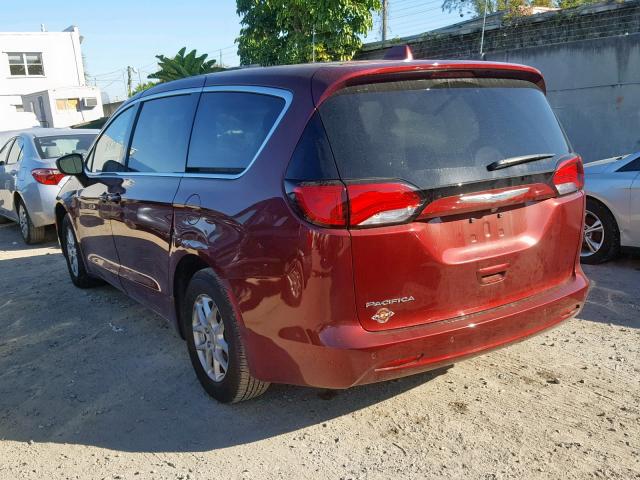 2C4RC1CG6JR130806 - 2018 CHRYSLER PACIFICA L RED photo 3