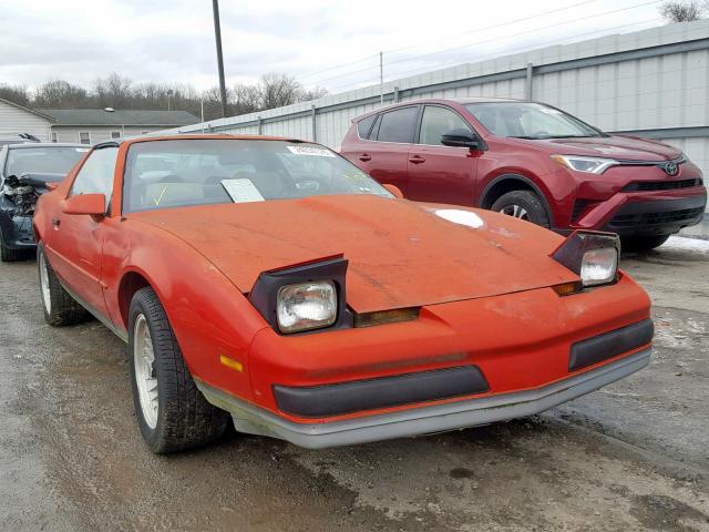 1G2FS21EXKL218091 - 1989 PONTIAC FIREBIRD B RED photo 1