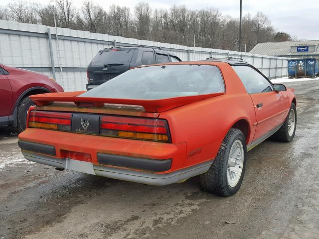 1G2FS21EXKL218091 - 1989 PONTIAC FIREBIRD B RED photo 4