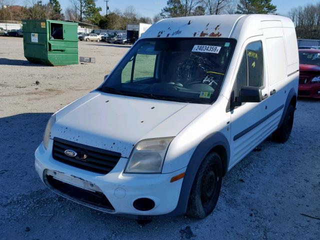 NM0LS7DN9AT019097 - 2010 FORD TRANSIT CO WHITE photo 2