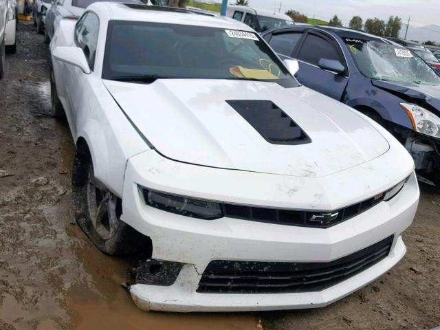 2G1FK1EJ4E9149335 - 2014 CHEVROLET CAMARO 2SS WHITE photo 1