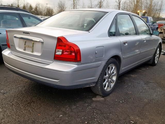 YV1TS592751390535 - 2005 VOLVO S80 2.5T SILVER photo 4