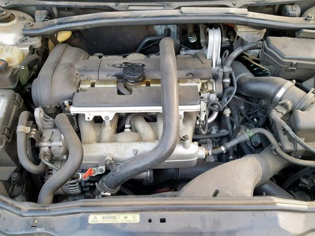 YV1TS592751390535 - 2005 VOLVO S80 2.5T SILVER photo 7