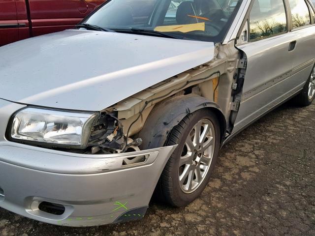 YV1TS592751390535 - 2005 VOLVO S80 2.5T SILVER photo 9