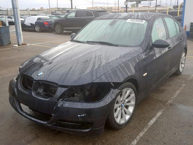 WBAPH5G58BNM76764 - 2011 BMW 328 I SULE BLACK photo 2