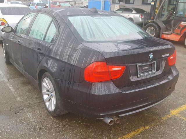 WBAPH5G58BNM76764 - 2011 BMW 328 I SULE BLACK photo 3