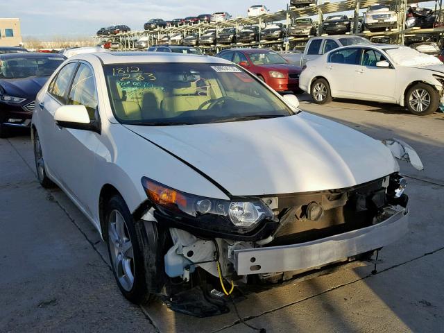 JH4CU2F41DC001023 - 2013 ACURA TSX WHITE photo 1