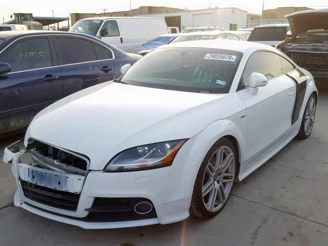 TRUKFAFKXC1006835 - 2012 AUDI TT PRESTIG WHITE photo 2