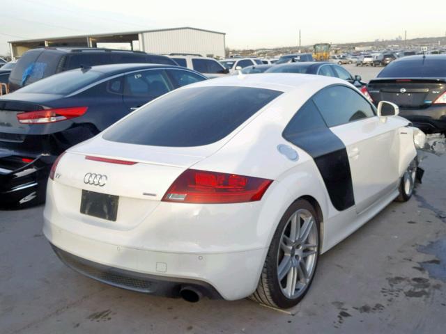 TRUKFAFKXC1006835 - 2012 AUDI TT PRESTIG WHITE photo 4