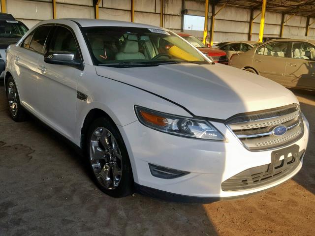 1FAHP2EW8BG172851 - 2011 FORD TAURUS SEL WHITE photo 1