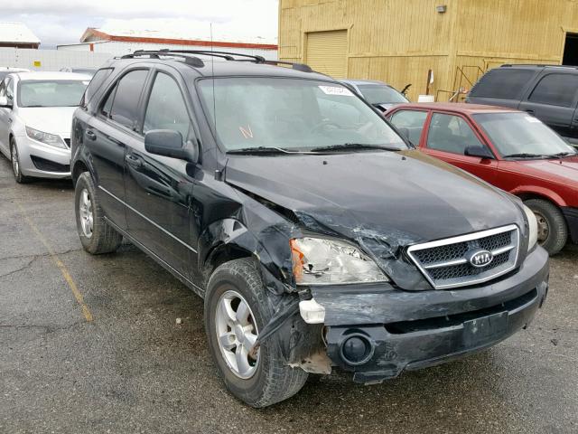 KNDJC733765655441 - 2006 KIA SORENTO EX BLACK photo 1